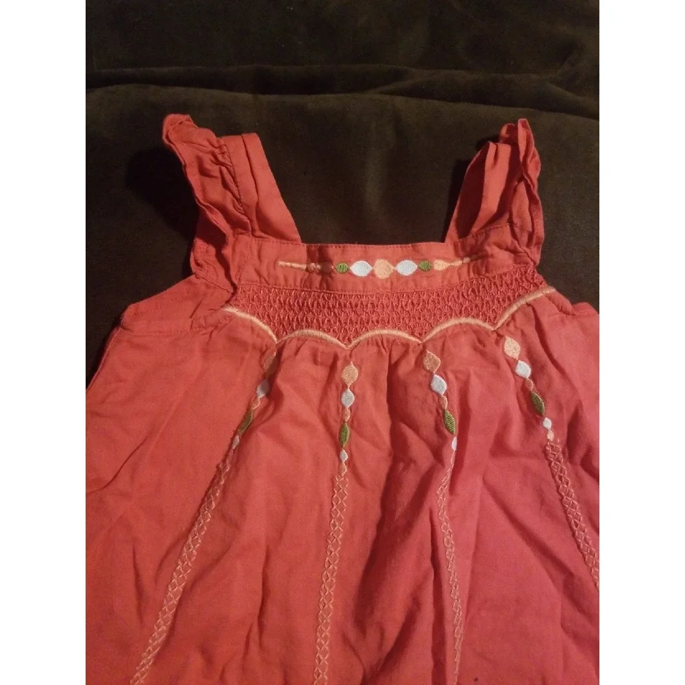 Gymboree bohemian‎ jewel layette dress 18 24 months